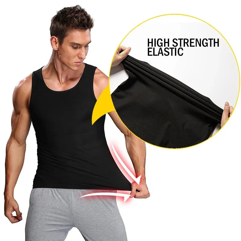 Men's Premium Slimming Shapewear Sauna Tank Top